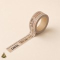 Banda washi decorativa 15 mm Flower Gallery - modele vintage Banda washi decorativa 15 mm Flower Gallery - modele vintage