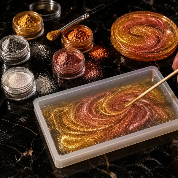 Set pigmenti mica powder Set pigmenti mica powder