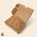 Lana de lemn naturala pentru umplutura ambalaje si decor, 100 g
