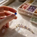 Cutie mix margele din cristal de sticla fatetat