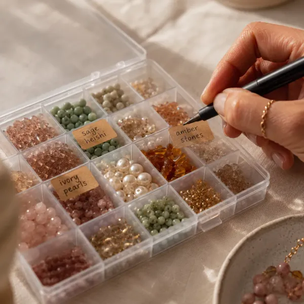 Cutie organizatoare pentru margele Cutie organizatoare pentru margele