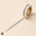 Banda washi decorativa 15 mm Botany Imprint - modele botanice Banda washi decorativa 15 mm Botany Imprint - modele botanice