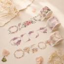 Banda washi decorativa 50 mm Floral Boutique, set 3 role