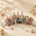 Set banda washi decorativa Four Seasons in the Field - Spring, 18 role Set banda washi decorativa Four Seasons in the Field - Spring, 18 role