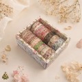 Set banda washi decorativa Four Seasons in the Field - Spring, 18 role Set banda washi decorativa Four Seasons in the Field - Spring, 18 role