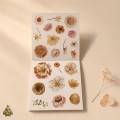 Carte cu stickere Blossom Season Autumn Colors and Flowers – flori de toamna, PET si washi, aprox. 120 bucati Carte cu stickere Blossom Season Autumn Colors and Flowers – flori de toamna, PET si washi, aprox. 120 bucati