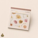 Carte cu stickere Blossom Season Autumn Colors and Flowers – flori de toamna, PET si washi, aprox. 120 bucati