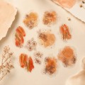 Set stickere PET Starry Flower Charm Warm Sun Dance – flori calde cu detalii rose-gold, 10 bucati Set stickere PET Starry Flower Charm Warm Sun Dance – flori calde cu detalii rose-gold, 10 bucati