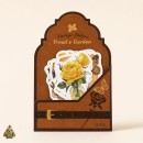 Stickere bullet journal vintage "Freud's Garden" – 32 autocolante botanice decupate