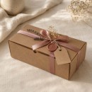 Cutie kraft autoformare din carton ondulat – 170 x 80 x 55 mm