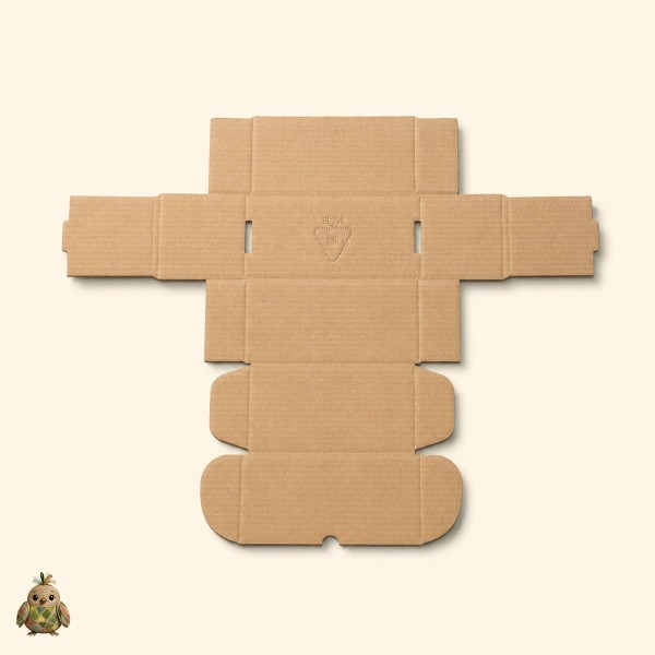 Cutie kraft autoformare din carton ondulat – 200 x 100 x 100 mm Cutie kraft autoformare din carton ondulat – 200 x 100 x 100 mm