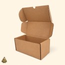 Cutie kraft autoformare din carton ondulat – 200 x 100 x 100 mm