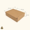 Cutie kraft autoformare din carton ondulat – 210 x 150 x 50 mm Cutie kraft autoformare din carton ondulat – 210 x 150 x 50 mm