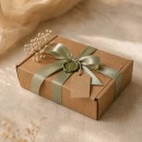 Cutie kraft autoformare din carton ondulat – 210 x 150 x 50 mm
