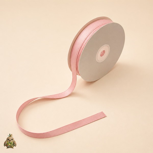 Panglica textila Blush, amestec bumbac, 10 mm x 15 m Panglica textila Blush, amestec bumbac, 10 mm x 15 m