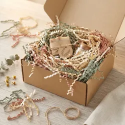 Crinkle Cut Paper Shredded Filler - Assorted Colors